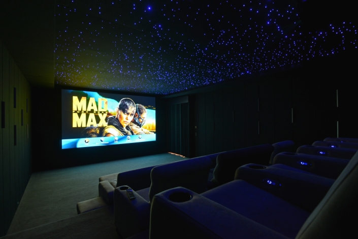 BESPOKE CINEMA lutron cinema devon
