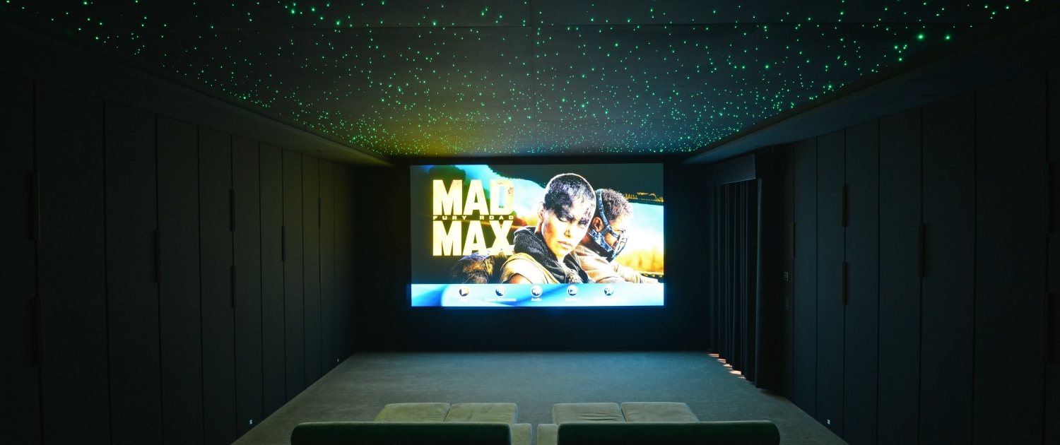 BESPOKE HOME CINEMA STAR CEILING DEVON