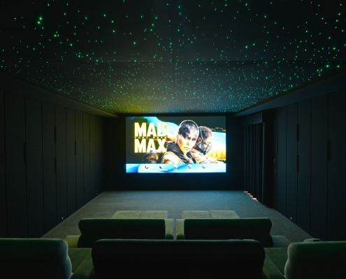 BESPOKE HOME CINEMA STAR CEILING DEVON