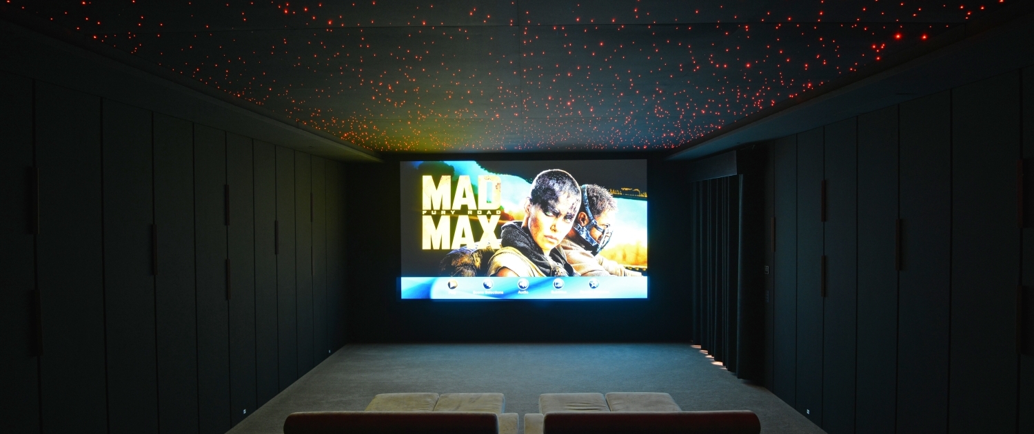 FIBRE OPTIC CEILING CINEMA DEVON