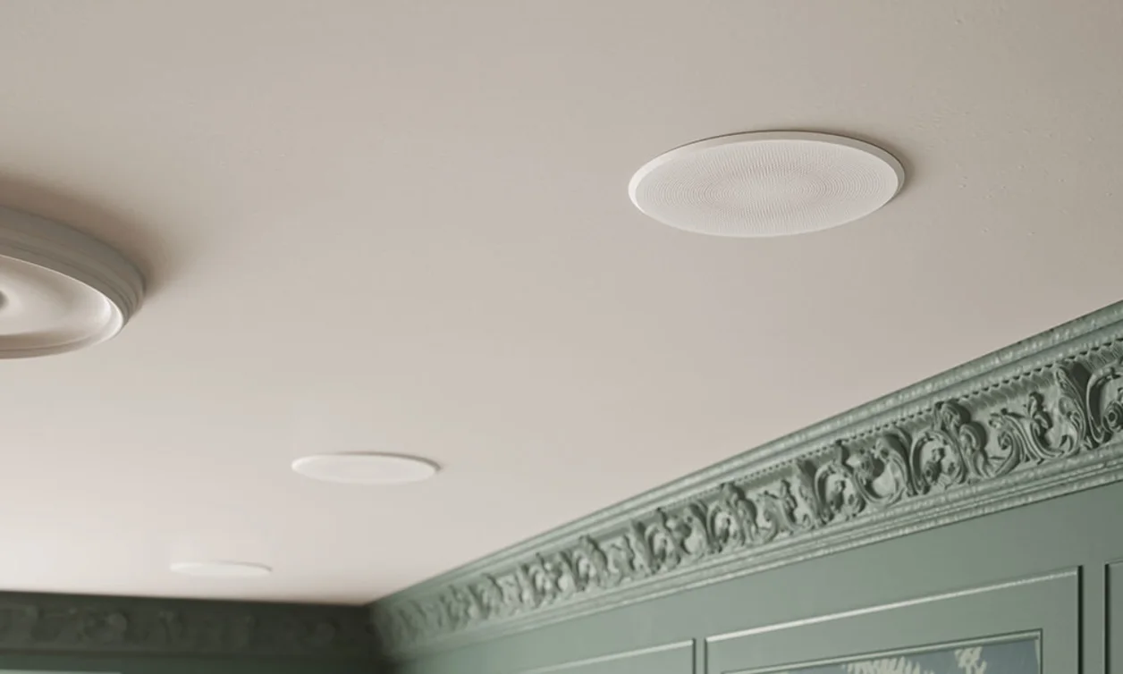 In-ceiling Speakers installed